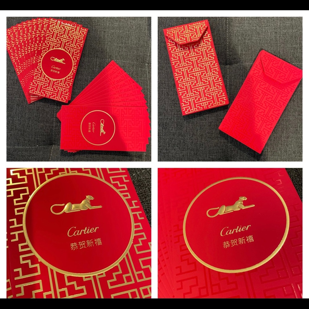 Authentic Cartier Red Envelopes - image 3